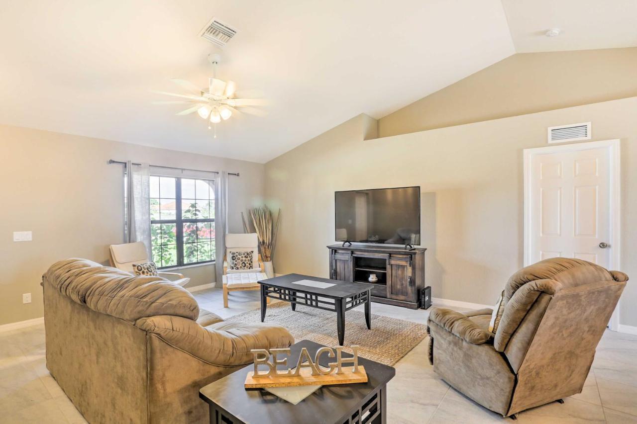 Central Cape Coral House With Private Screened Pool! Экстерьер фото