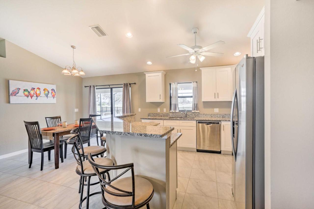 Central Cape Coral House With Private Screened Pool! Экстерьер фото