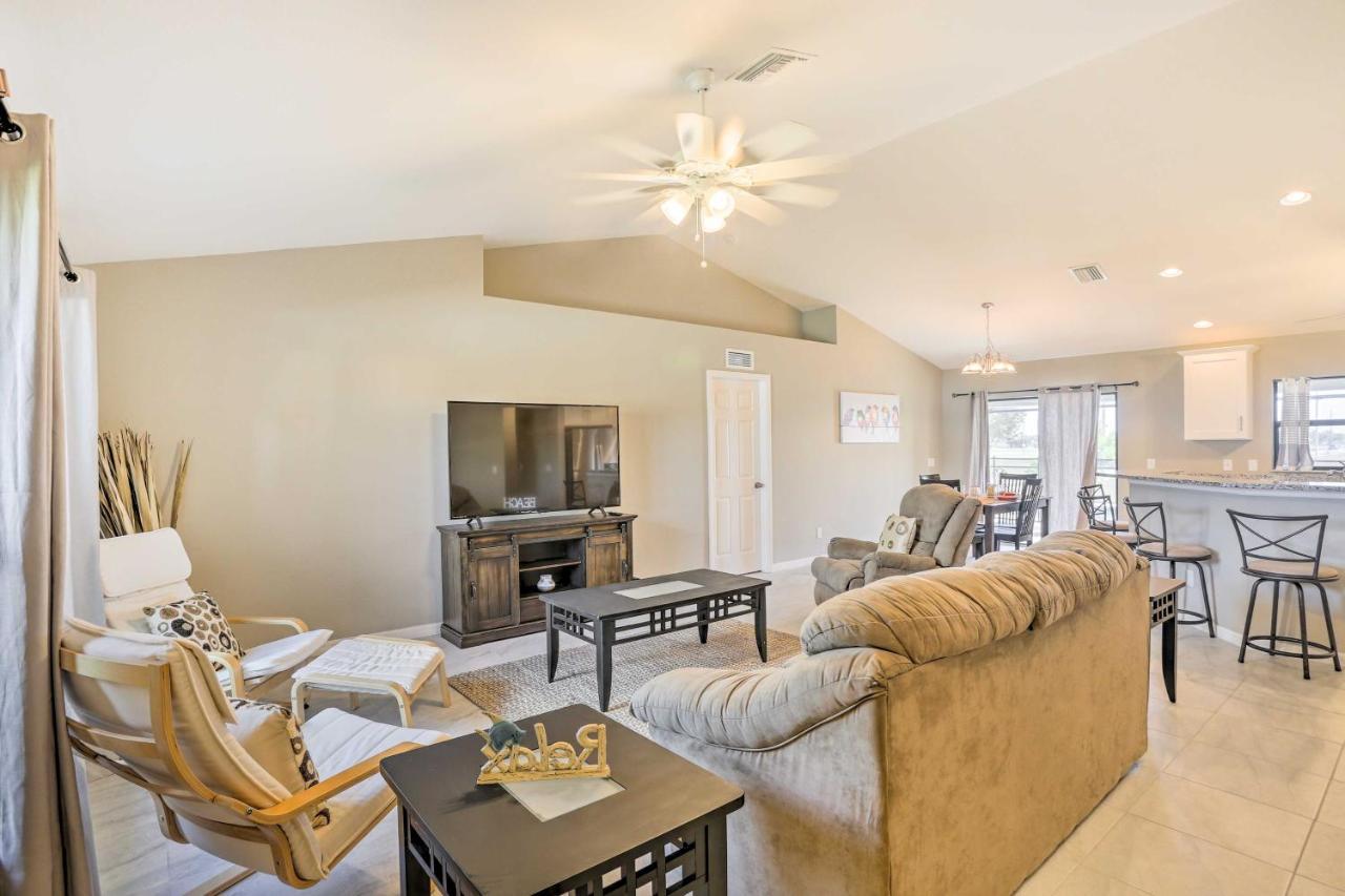 Central Cape Coral House With Private Screened Pool! Экстерьер фото