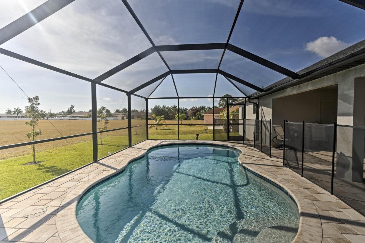 Central Cape Coral House With Private Screened Pool! Экстерьер фото